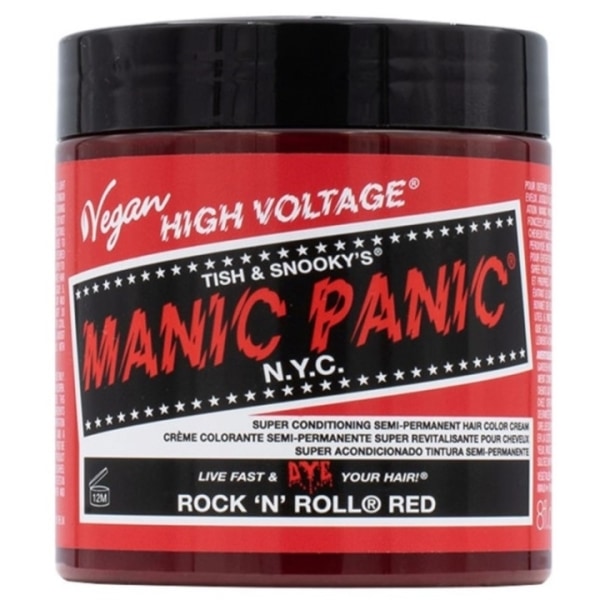 Manic Panic Rock N Roll Rød Klassisk Creme 237ml