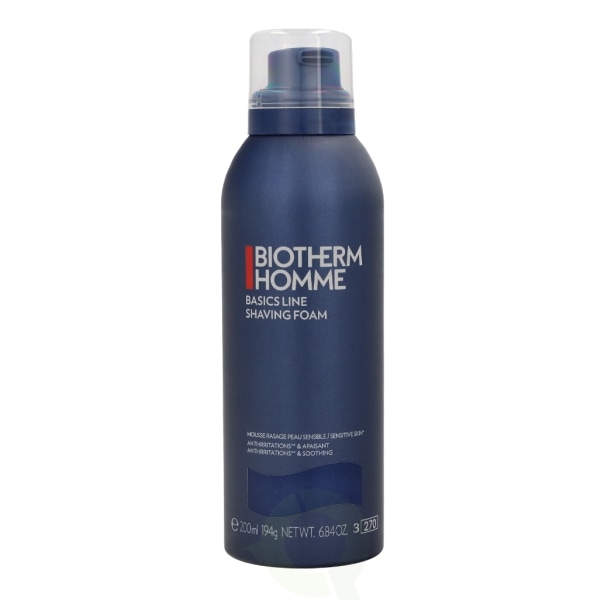 Biotherm Homme Shaving Foam Close Shave 200 ml Anti-Irritation & Anti-Rednesses