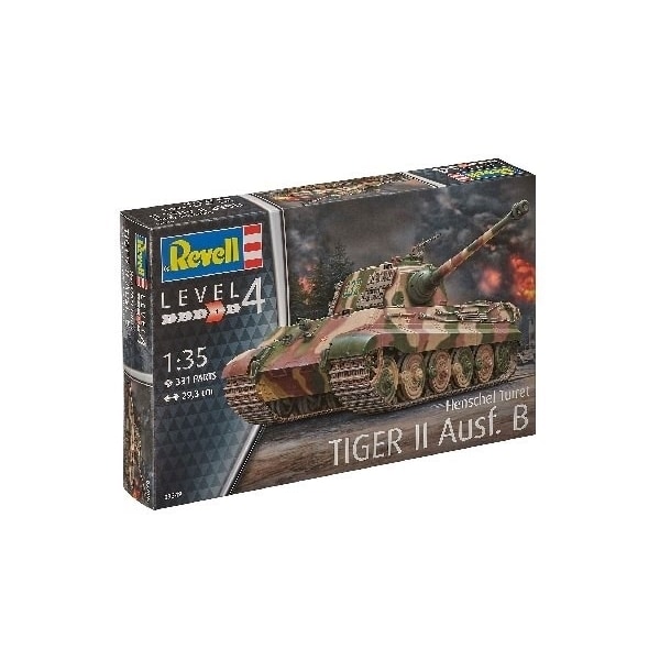 Revell TigerII Ausf,B (Henschel Turret)