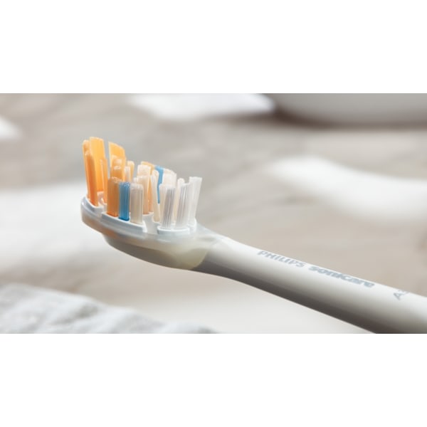 Philips A3 Premium All-in-One -borsthuvud, vit, 2 stycken