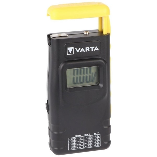VARTA LCD Digital Battery Tester digital batteritester til tørba