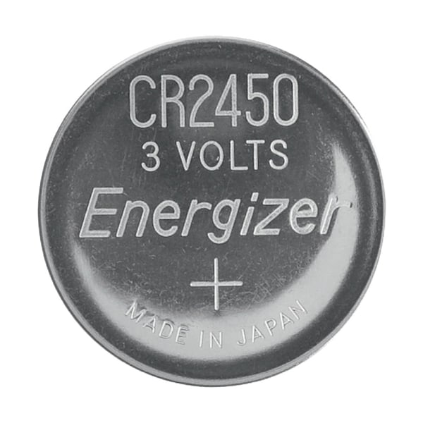 Energizer Litiumnappiparisto CR2450 | 3 V DC | 620 mAh | 2 - Läpipainopakkaus | Hopea