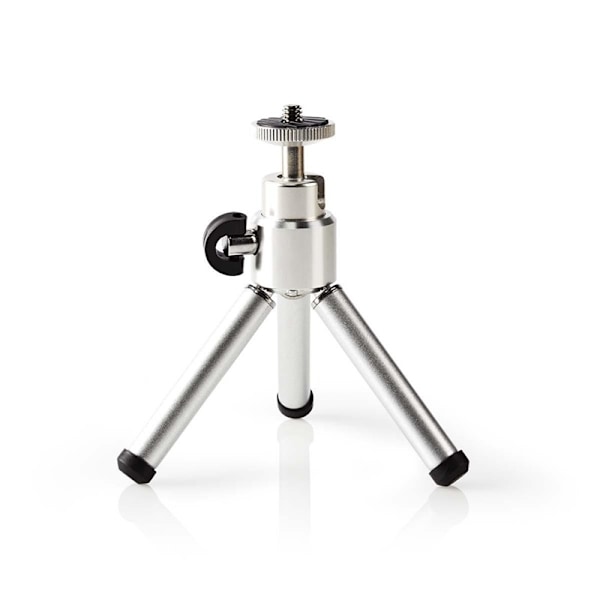 Nedis Stativ | Maximal lastkapacitet: 0.8 kg | Minsta arbetshöjd: 11 cm | Maximal arbetshöjd: 14.5 cm | 1 Segment | Bollhuvud | Resväska ingår | ABS /