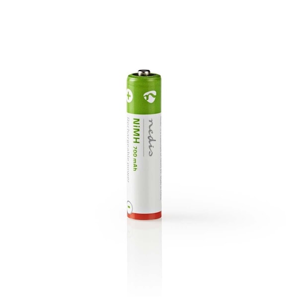 Nedis Ladattava Ni-MH-Akku AAA | 1.2 V DC | 700 mAh | Esiladattu | 2 Kpl pakkaus