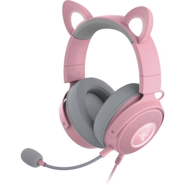 Razer Kraken Kitty V2 Pro Gaming Headset, vaaleanpunainen