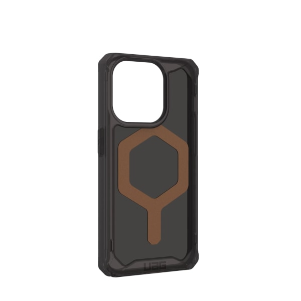 Urban Armor Gear iPhone 15 Pro Plyo Magsafe  - Black/Bronze Svart