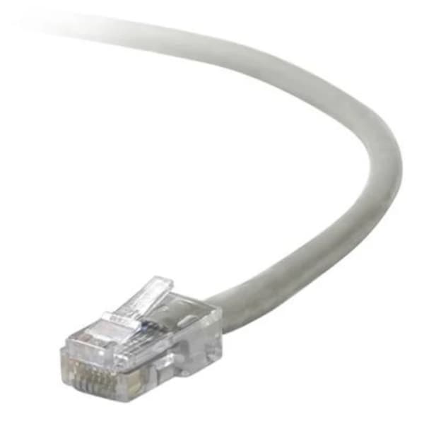 BELKIN Cat5e UTP, suojaamaton verkkokaapeli / Patch-kaapeli, harmaa, 3 m