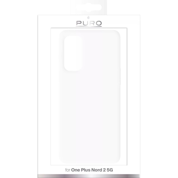 Puro OnePlus Nord 2 5G 0.3 Nude, Transparent Transparent