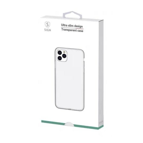 SiGN Ultra Slim Case for iPhone 12/12 Pro, transparent Transparent