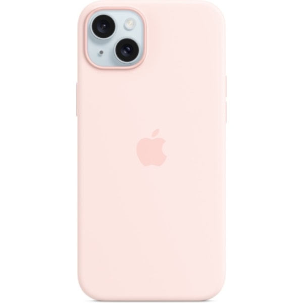 Apple iPhone 15 Plus silikonfodral med MagSafe, rosa Rosa