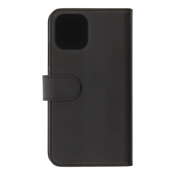 DELTACO wallet case 2-in-1, iPhone 12 Pro Max, magnetic back cover Svart