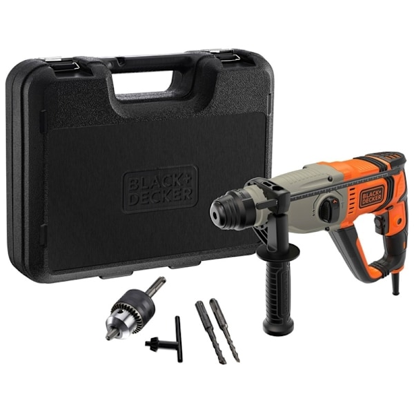 Black & Decker Slagborr i kitbox 800W SDS-