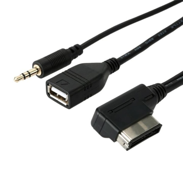 AMI kabel - 3,5 mm, USB port - Audi MMI, VW MDI