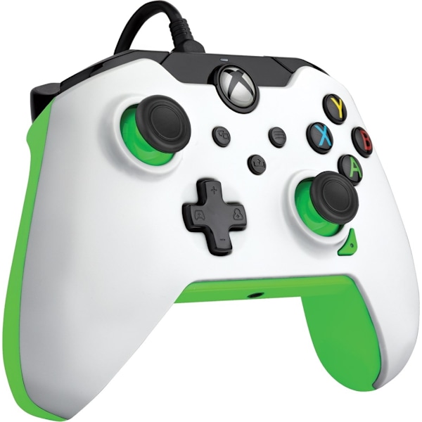 PDP Rematch Trådad kontroll för Xbox & Windows, Neon Vit