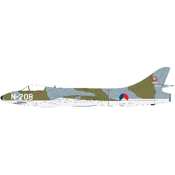 AIRFIX 1:48 Hawker Hunter F6