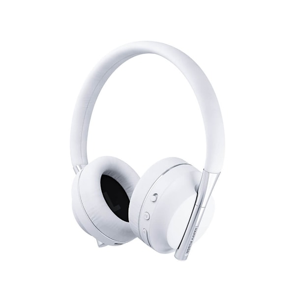 Happy Plugs Play Hörlur Over-Ear 85dB Trådlös Vit Vit