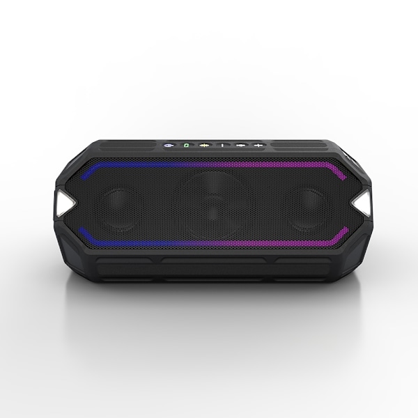 ALTEC LANSING Højttaler IMW1400 HydraBoom RGB Vandtæt Sort