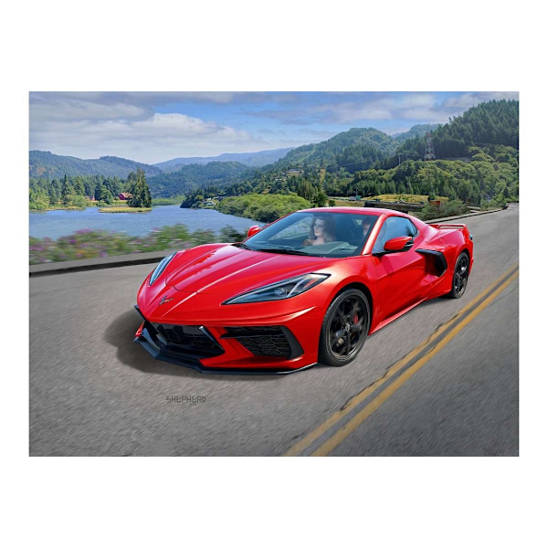 Revell Corvette C8 Coupé 1:24