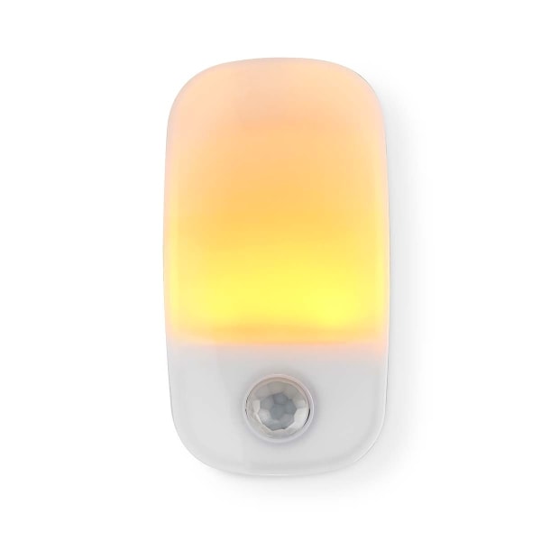 Nedis Plug-In LED natlys | Bevægelse Sensor | Dag/nat sensor | 0.55 W | 11 lm | Varm Hvid