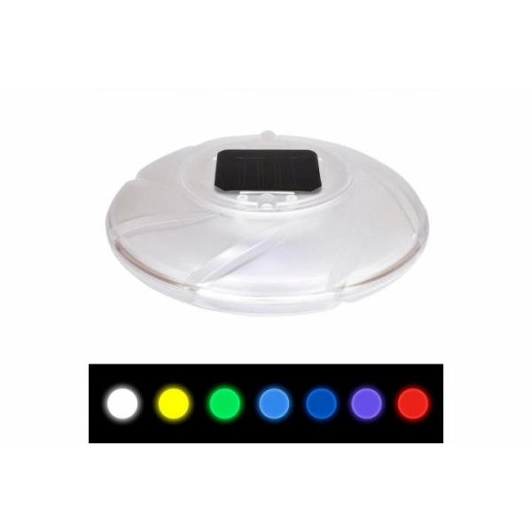 Bestway Floating Pool Lighting LED aurinkolamppu, 7 väriä, 18cm
