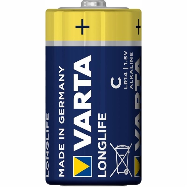 Varta Longlife C / LR14 Batteri 2-pack