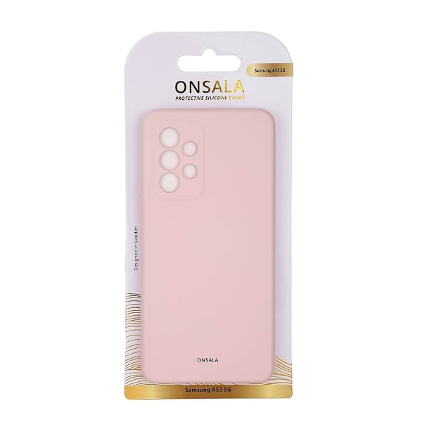 Onsala Mobilcover Silikone Chalk Pink - Samsung A53 Rosa