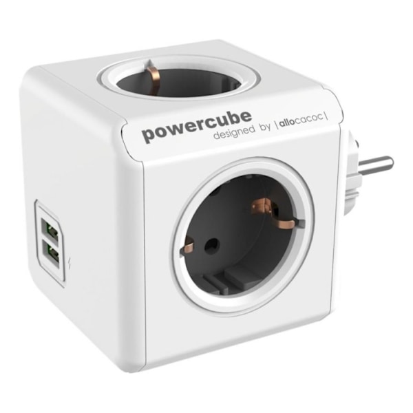 Allocacoc Power distrib unit AC 220240V output connectors 4 CEE 7/3