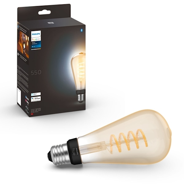 Philips Hue White Ambiance Filament E27 ST72 Edison