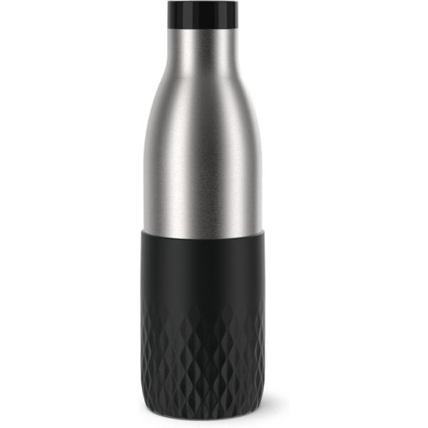 Tefal Bludrop Sleeve dricksflaska, 0,7 L, svart/stål