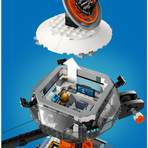 LEGO City Space 60434  - Avaruusasema ja raketin laukaisualusta