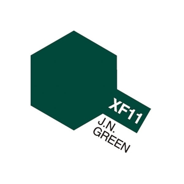 TAMIYA Acrylic Mini XF-11 J. N. Green (Flat) Grön