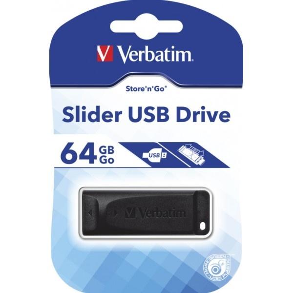 Verbatim Store-N-Go Slider 64GB (98698)