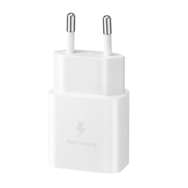 Samsung EP-T1510N USB-C PD 15W Väggladdare, Vit Vit