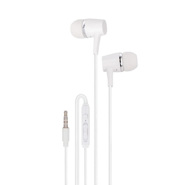 Maxlife MXEP-02 - In-Ear høretelefoner med mikrofon, Hvid Vit