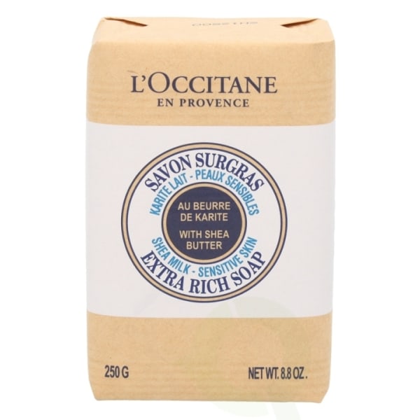 L'Occitane Shea Milk Extra Rich Sæbe 250 gr Sensitiv hud