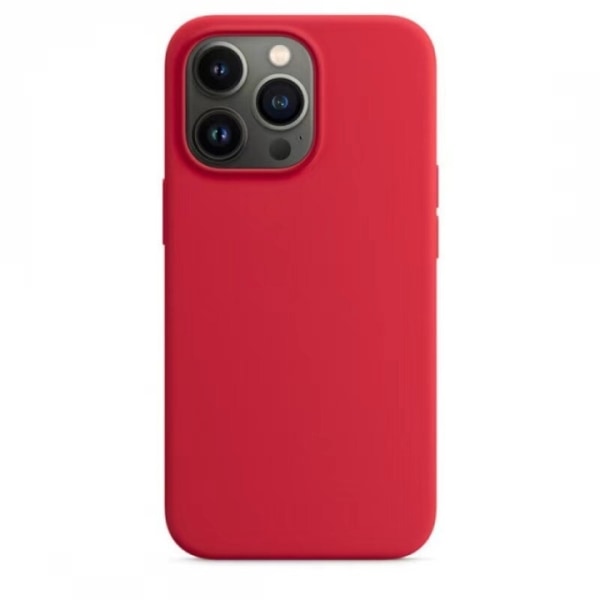 Silikone cover til iPhone 13 Pro, rød Röd