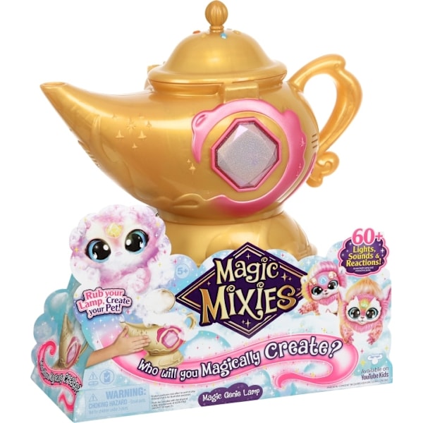 Magic Mixies Genie - magisk lampa, rosa