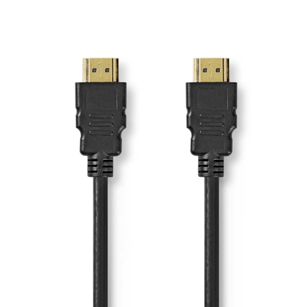 Nedis Ultra High Speed ​​HDMI ™ -kaapeli | HDMI™ liitin | HDMI™ liitin | 8K@60Hz | 48 Gbps | 3.00 m | Pyöreä | 6.7 mm | Musta | Label