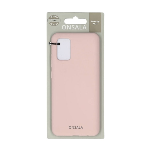 Onsala Suojakuori Silikooni Sand Pink - Samsung A02s Rosa