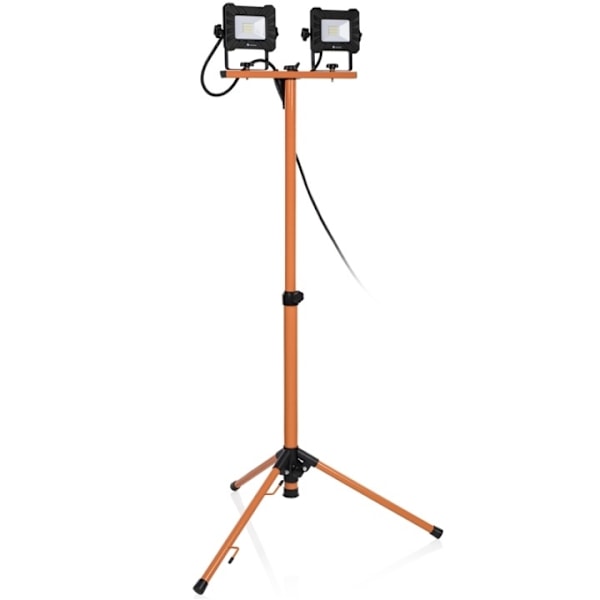 Smartwares LED-arbetslampa tripod 2 x 10W Sort, Gul