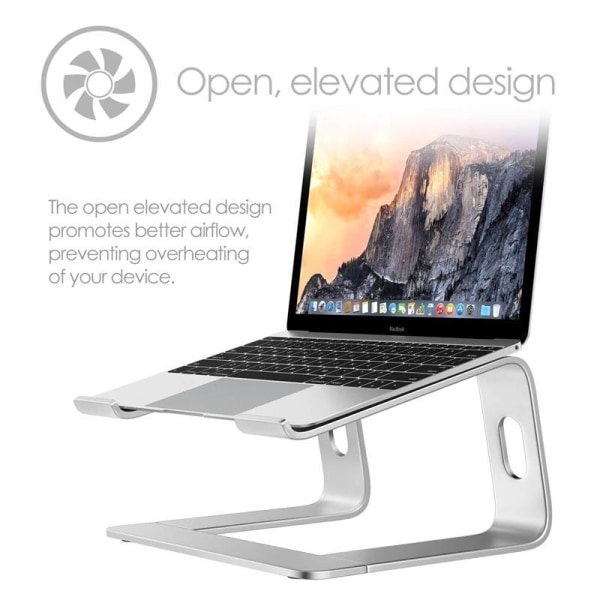 desire2 Laptop Stander Supreme Pro Aluminiun Sølv