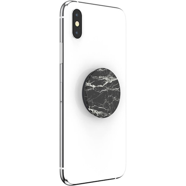 PopSockets Basic Grip Sort Moderne Marmor