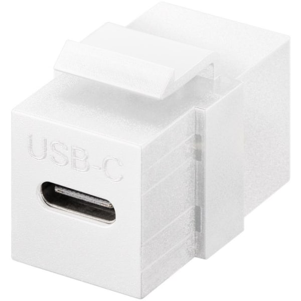 Goobay Keystone-modul USB-C™-kontakt, USB 3.2 Gen 2 (10 Gbit/s),