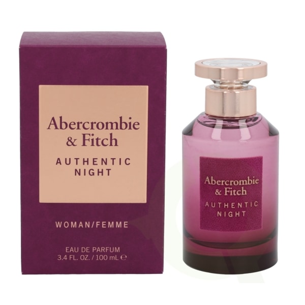 Abercrombie & Fitch Authentic Night Women Edp Spray 100 ml