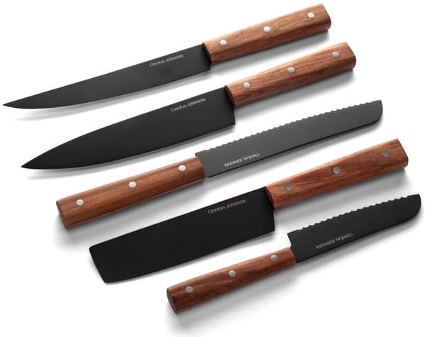 Orrefors Jernverk 5-pack veitset Musta