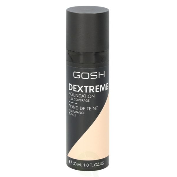 Gosh Dextreme Full Coverage Foundation 30 ml 002 Ivory