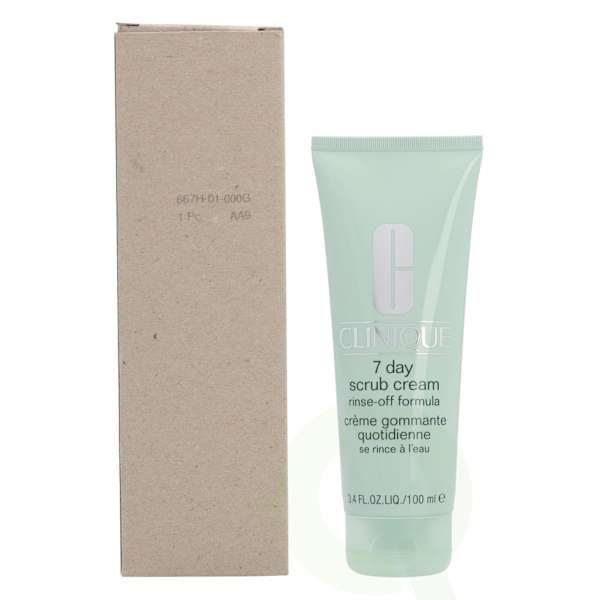 Clinique 7 Day Scrub Cream Rinse-Off Formula 100 ml