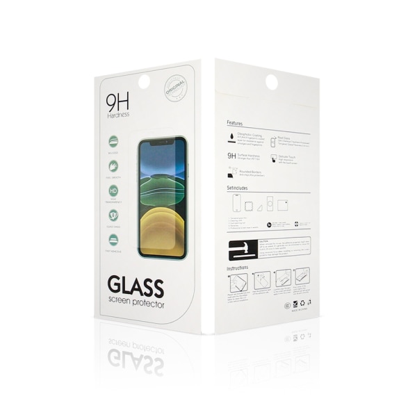 Näytönsuoja karkaistu lasi 2.5D iPhone 13 Mini:lle Transparent