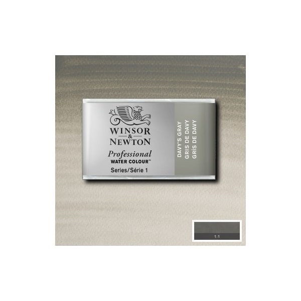 WINSOR Watercolour proff pan Davys Grey 217