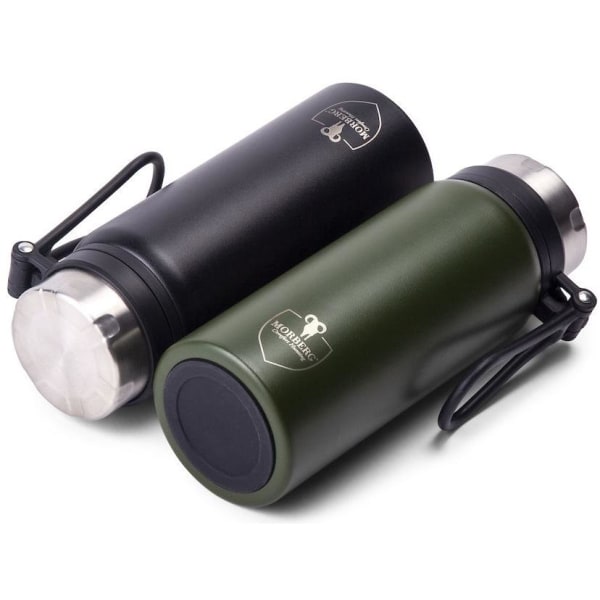 Morberg Orrefors Hunting Termosmugg 75cl, Svart